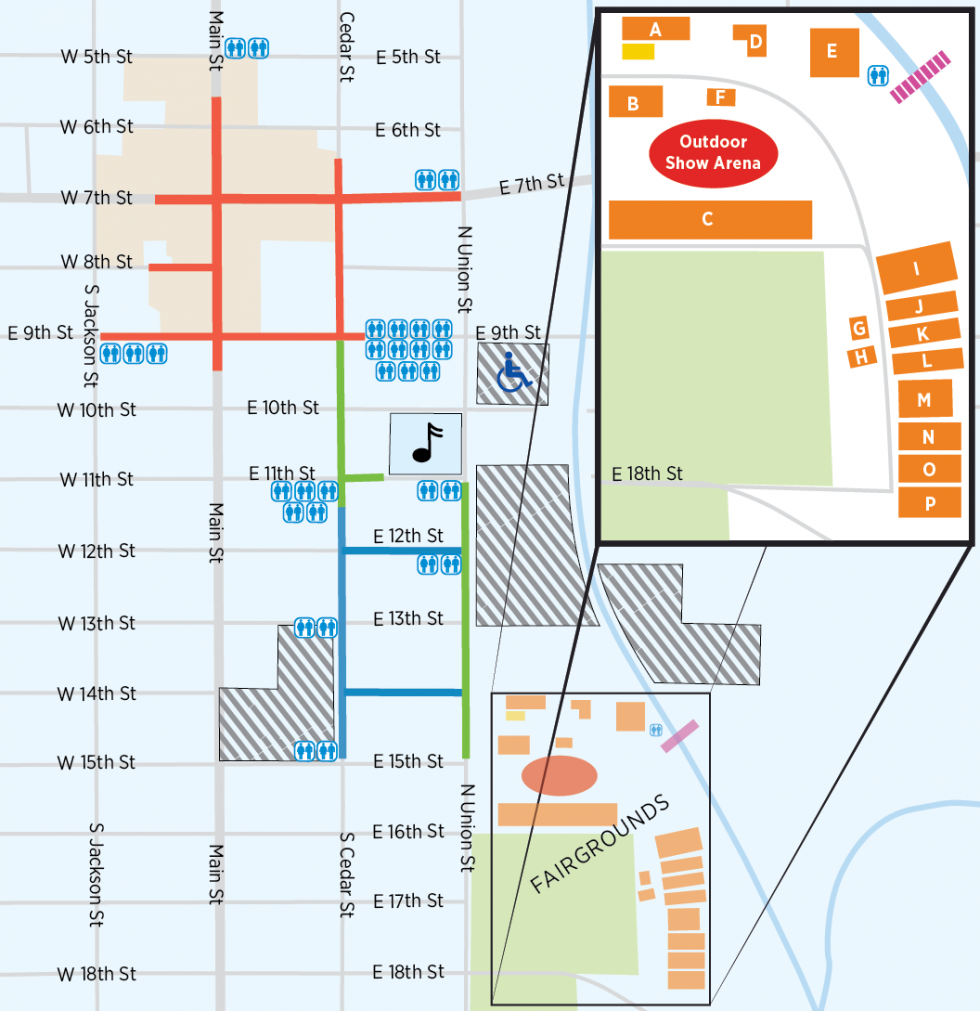 Event Map Dekalb County Fair